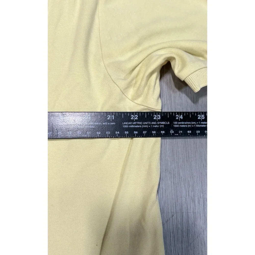 Vintage Polo by Ralph Lauren Polo Shirt Men's L Yellow Short Sleeve Pony Logo